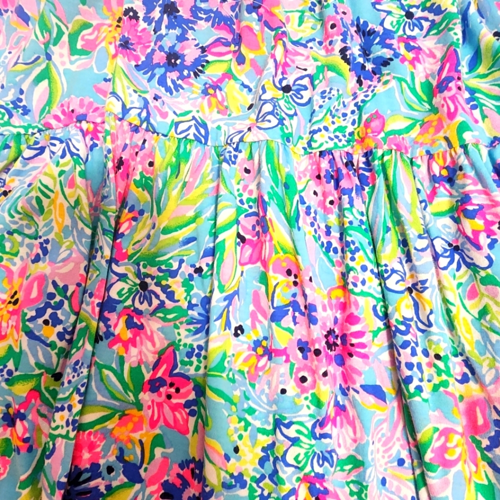 Lilly Pulitzer Geanna Swing Dress in Amalfi Alligator Isle - Picture 2 of 2